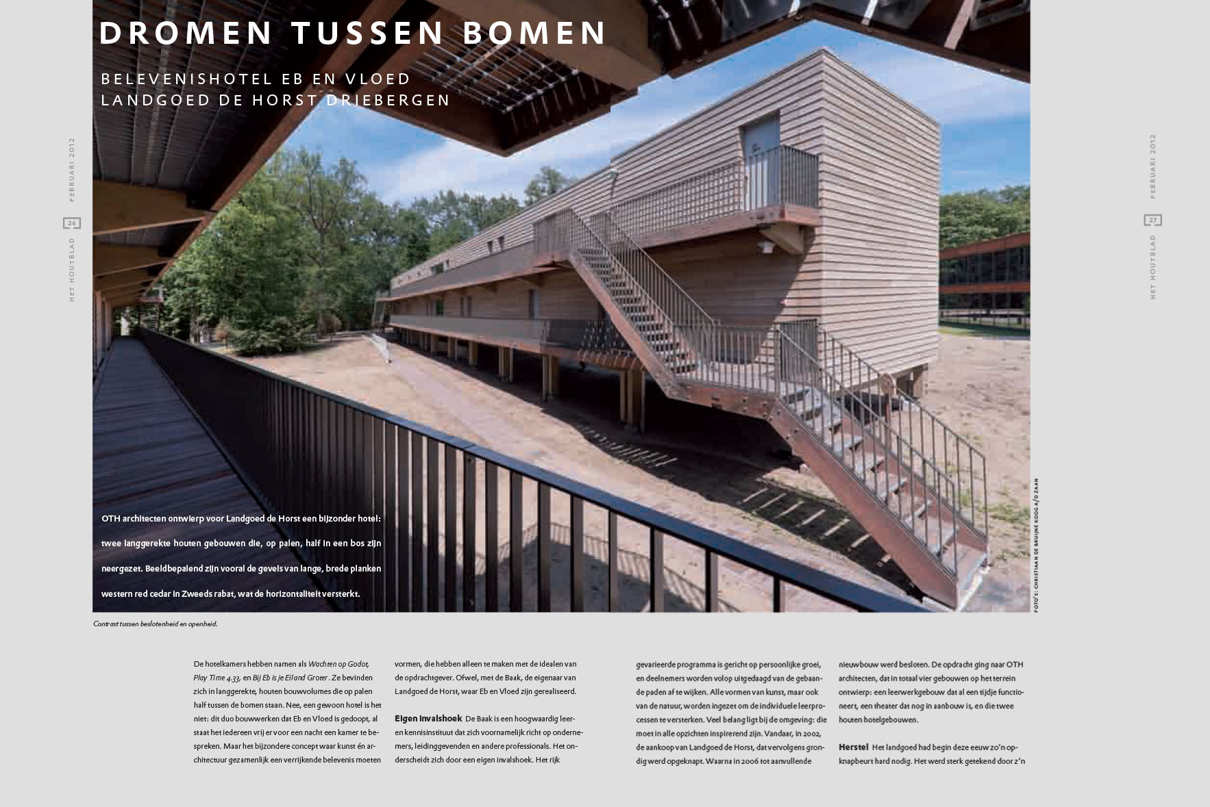 landgoed de horst in het houtblad